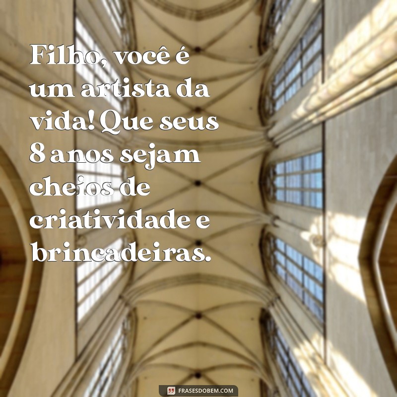 Mensagens Emocionantes de Aniversário para Celebrar os 8 Anos do Seu Filho 
