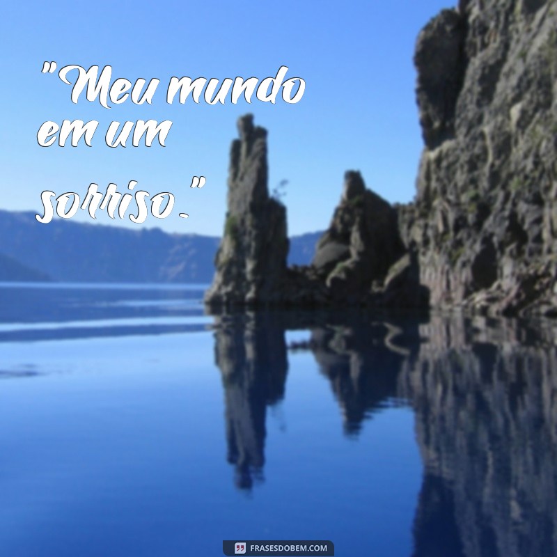 frases curta para foto com filho 