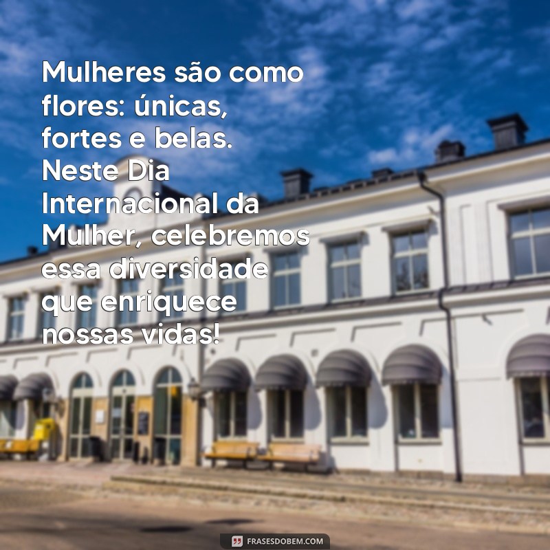 Frases Inspiradoras para Celebrar o Dia Internacional da Mulher 