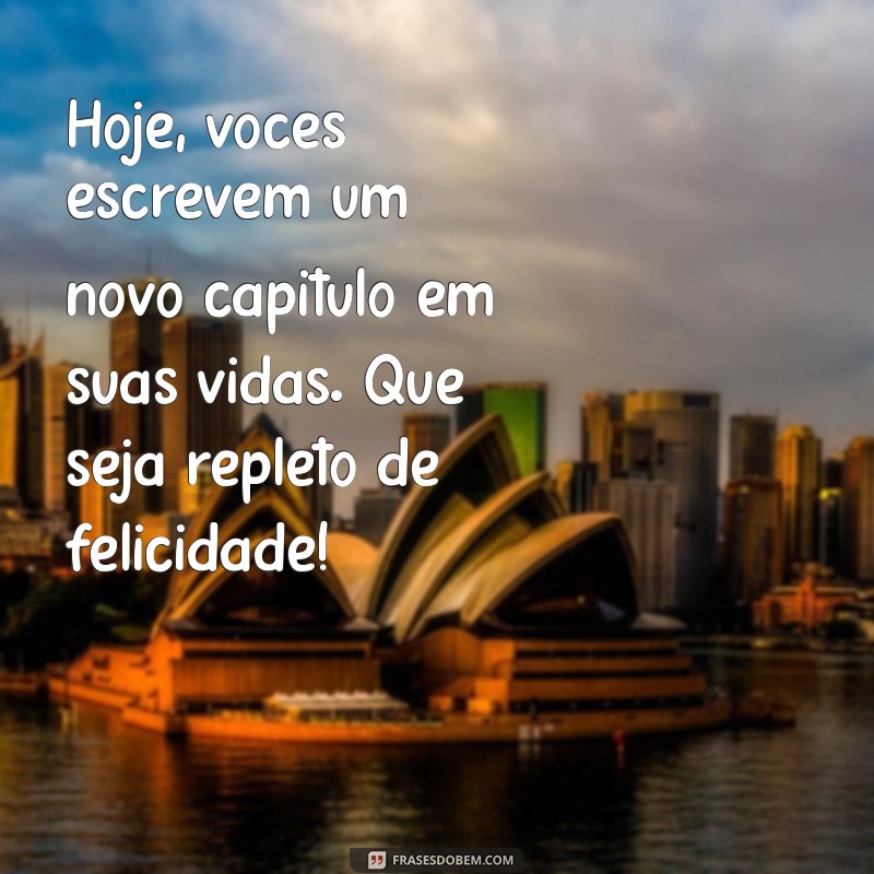 Mensagens Inspiradoras para Celebrar o Dia do Casamento 