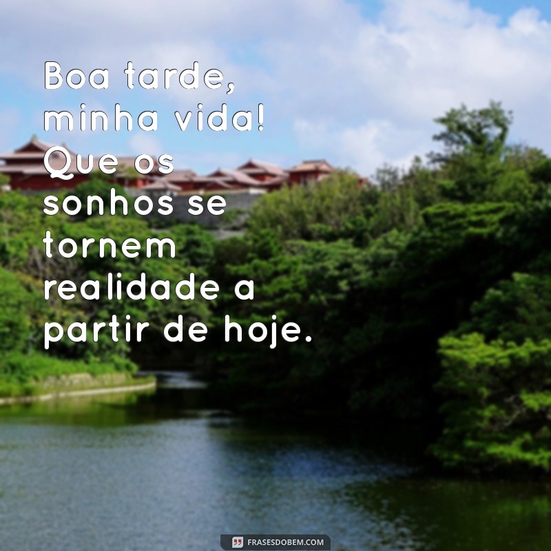 Boa Tarde, Minha Vida: Reflexões e Inspirações para um Dia Melhor 