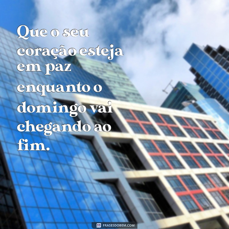 Como Aproveitar o Restinho de Domingo: Dicas para um Final de Semana Relaxante 