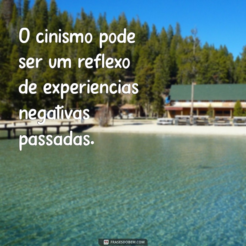 Entenda o Que É uma Pessoa Cínica: Características e Comportamentos 