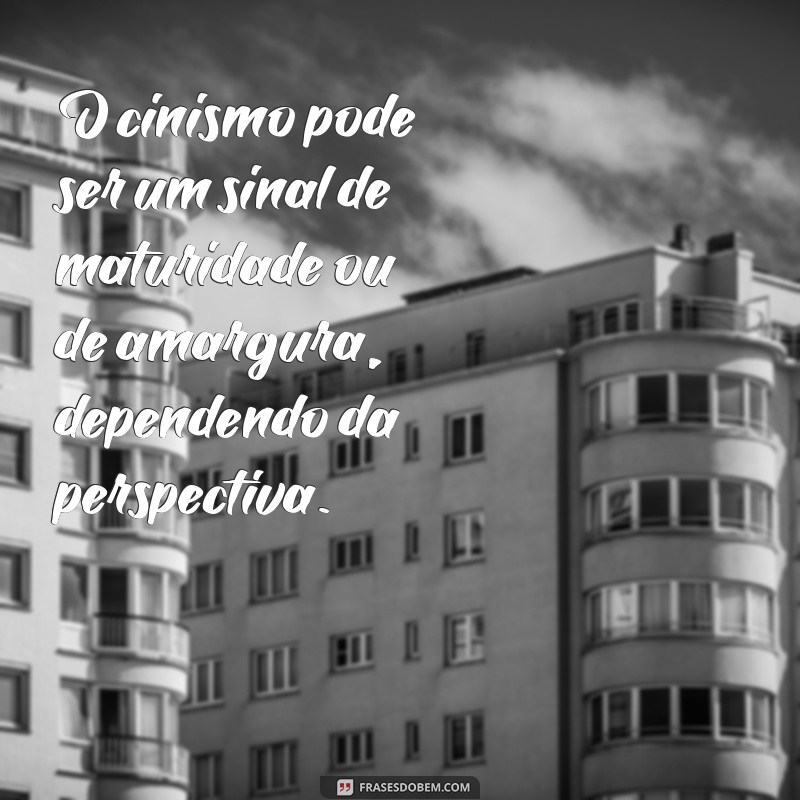 Entenda o Que É uma Pessoa Cínica: Características e Comportamentos 