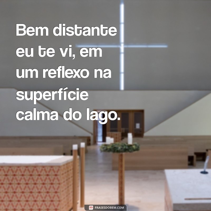 Descubra o Significado de Bem Distante Eu Te Vi: Reflexões sobre Amor e Memórias 