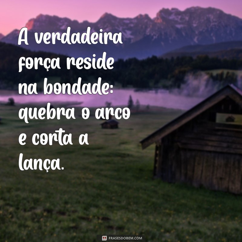 Quebra o Arco e Corta a Lança: Significado e Reflexões sobre o Versículo 