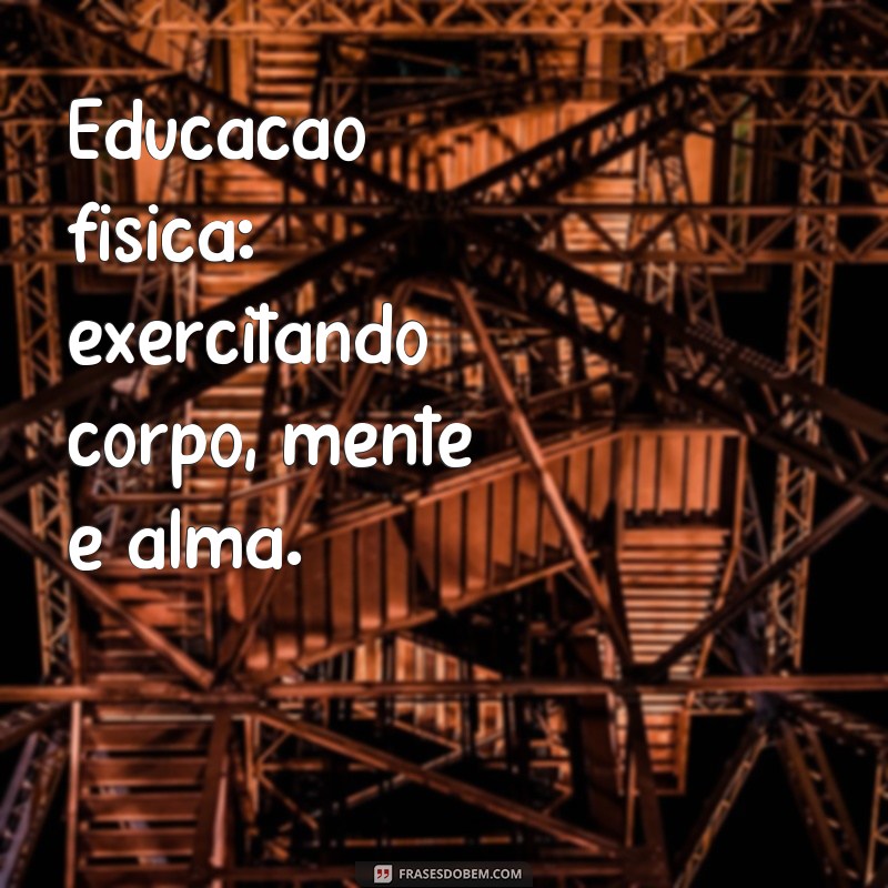 Descubra as melhores frases para capa de caderno de educação física no estilo Tumblr 