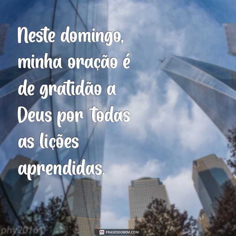 Bom Dia Domingo: Cultivando a Gratidão a Deus para um Início de Semana Inspirador 