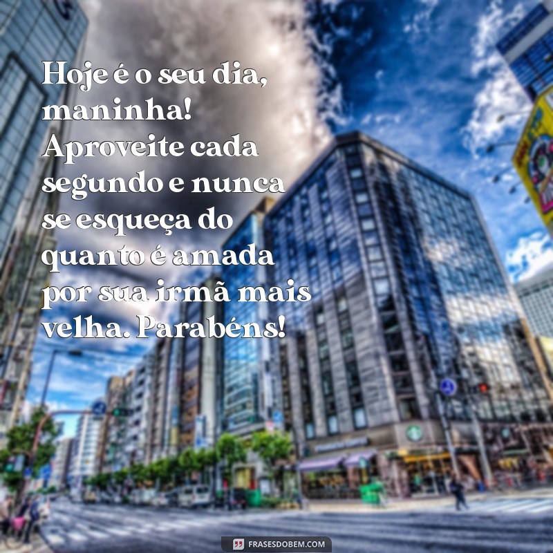 Encante sua irmã mais nova com as melhores frases de feliz aniversário 