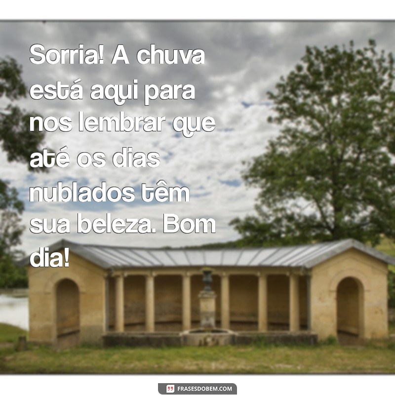 Como Aproveitar um Bom Dia Chuvoso: Dicas para Relaxar e se Inspirar 