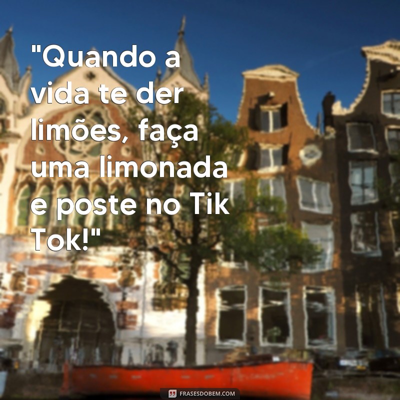 frases para video de tik tok 