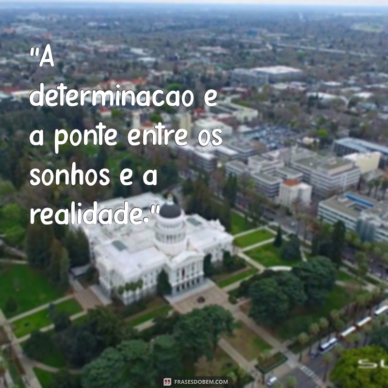 frases sobre foco e determinação 