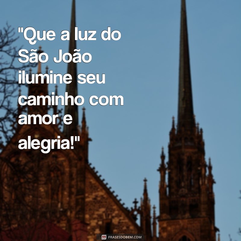 são joão mensagem 