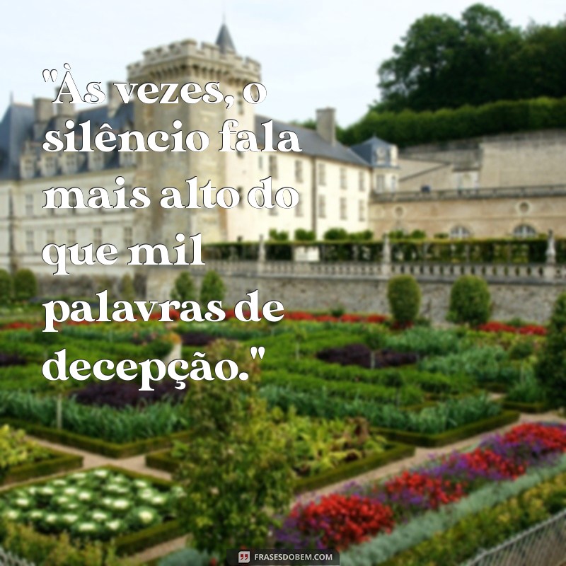 frases de decepcionada 