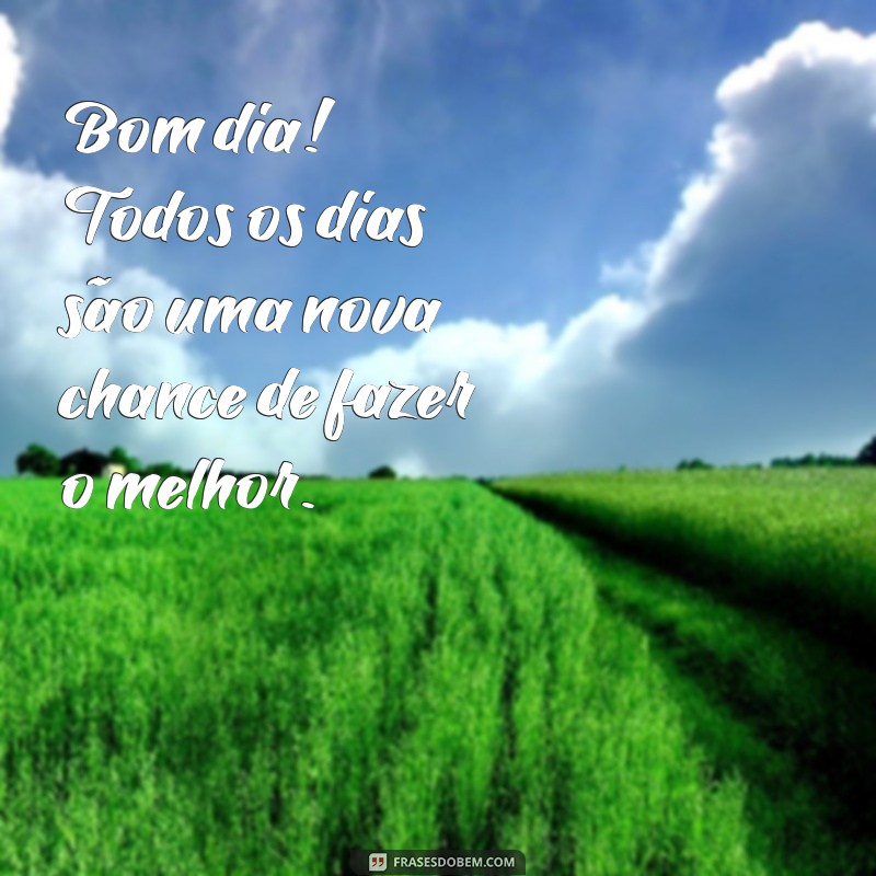 Frases Inspiradoras de Bom Dia para Motivar Seu Trabalho 