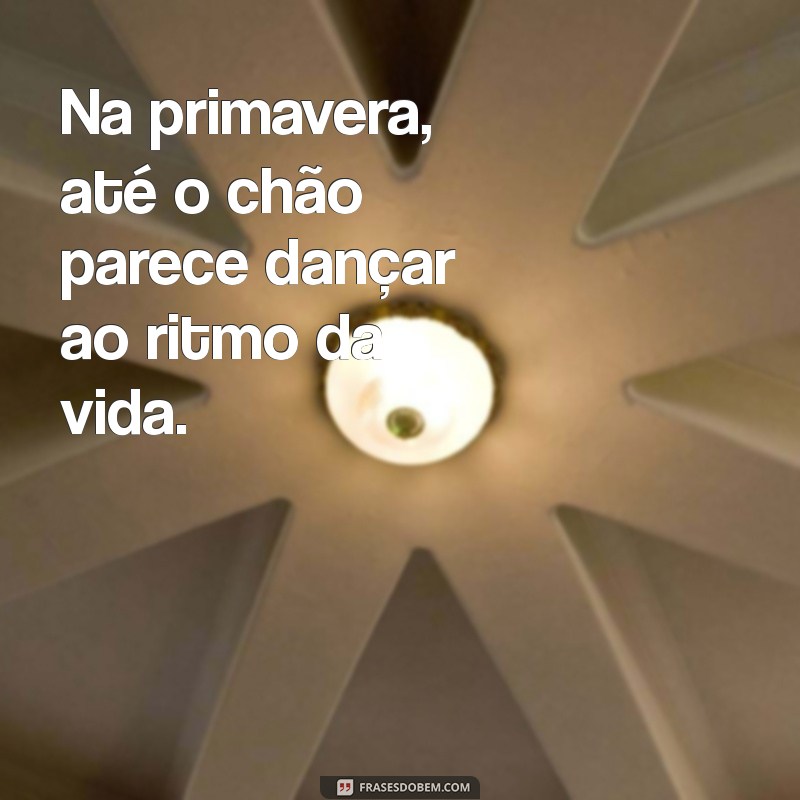 Frases Inspiradoras para Celebrar a Primavera: Renove Seus Pensamentos 