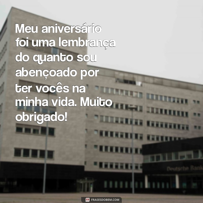 Mensagens de Agradecimento para Aniversário: Como Expressar Sua Gratidão de Forma Especial 