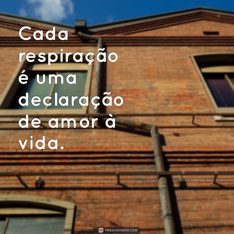 Frases Curtas de Amor à Vida: Inspirações para Valorizar Cada Momento 