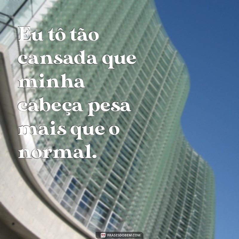 Como Lidar com o Cansaço: Dicas para Revitalizar sua Energia 