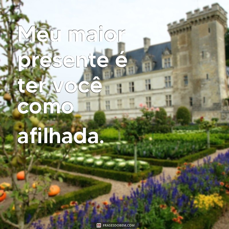 Encante-se com as melhores frases para legendar as fotos da sua afilhada 