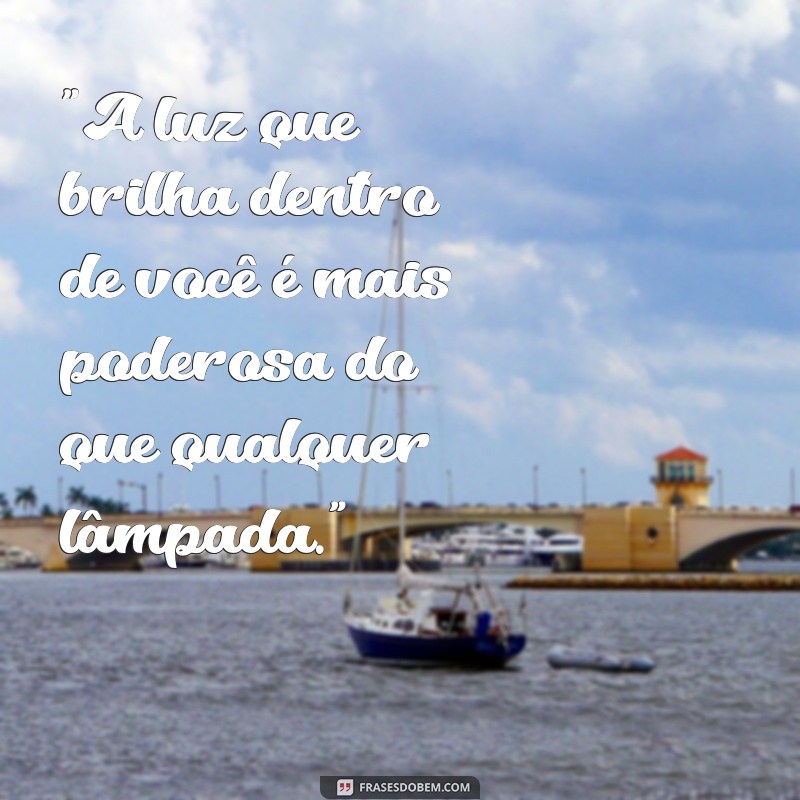 led com frases 