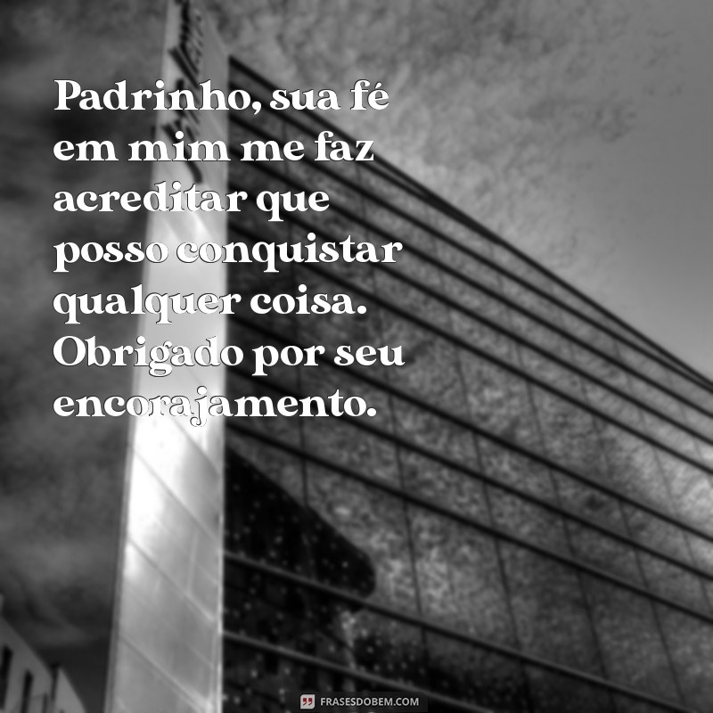 Texto Emocionante de Afilhado para Padrinho: Mensagens que Tocam o Coração 