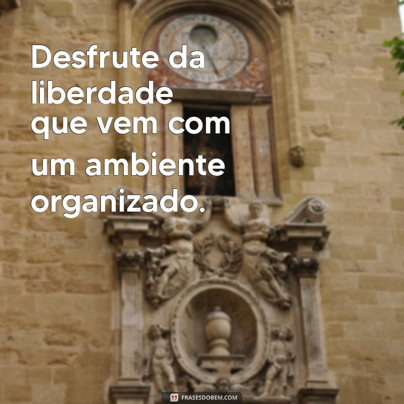 24 Frases Inspiradoras para Transformar e Organizar Seus Ambientes 