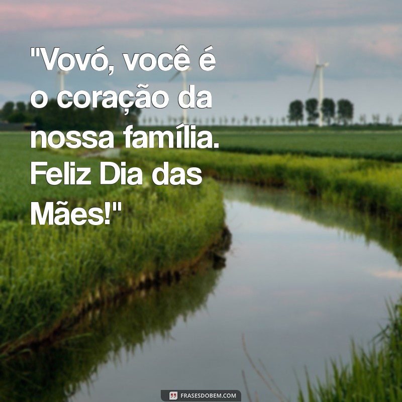 feliz dia das mães vovó frases 