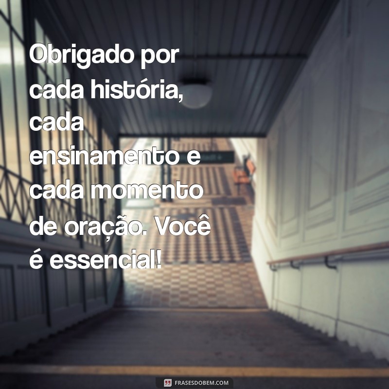 Mensagens de Agradecimento para Catequistas: Reconheça o Trabalho Dedicado 