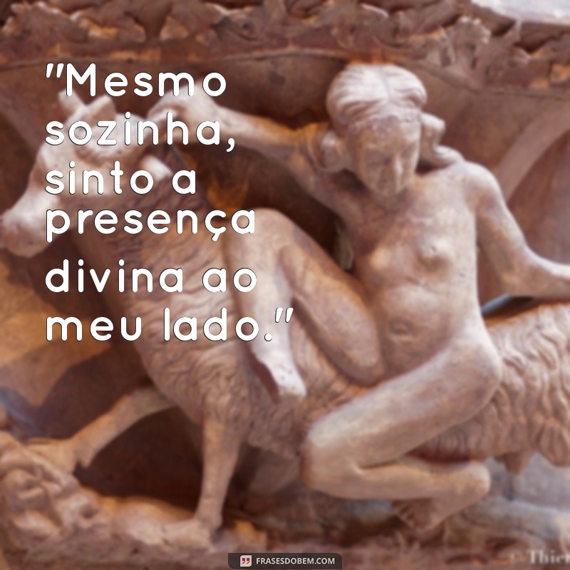 frases religiosas para fotos sozinha 