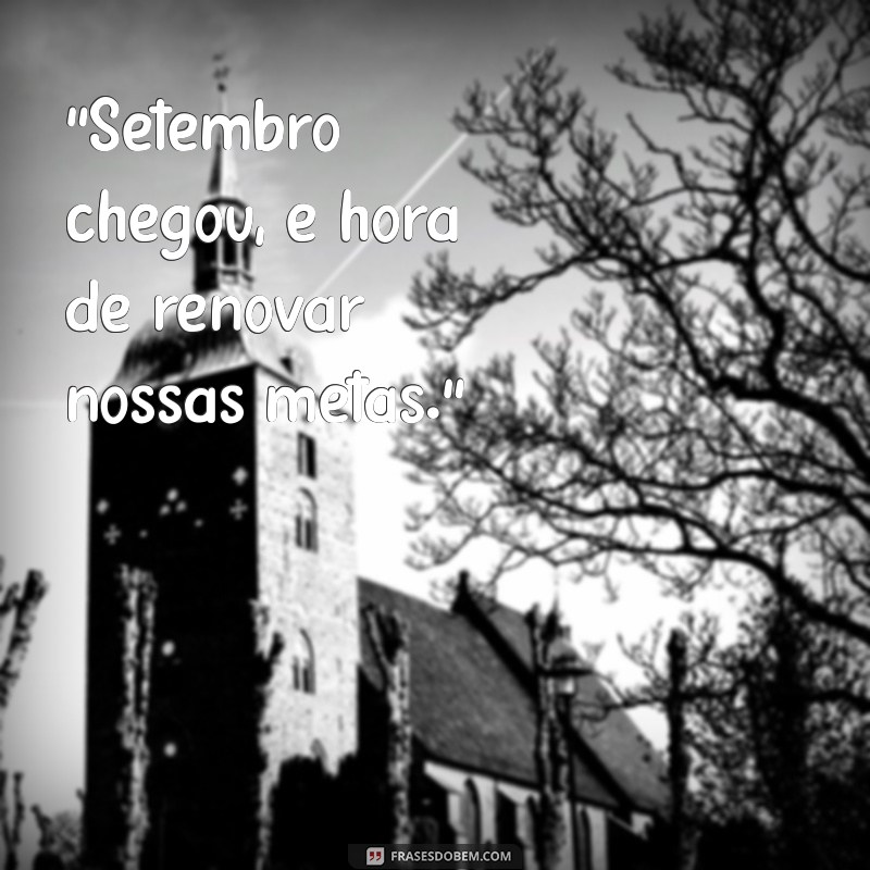 frases novo mes novas metas 