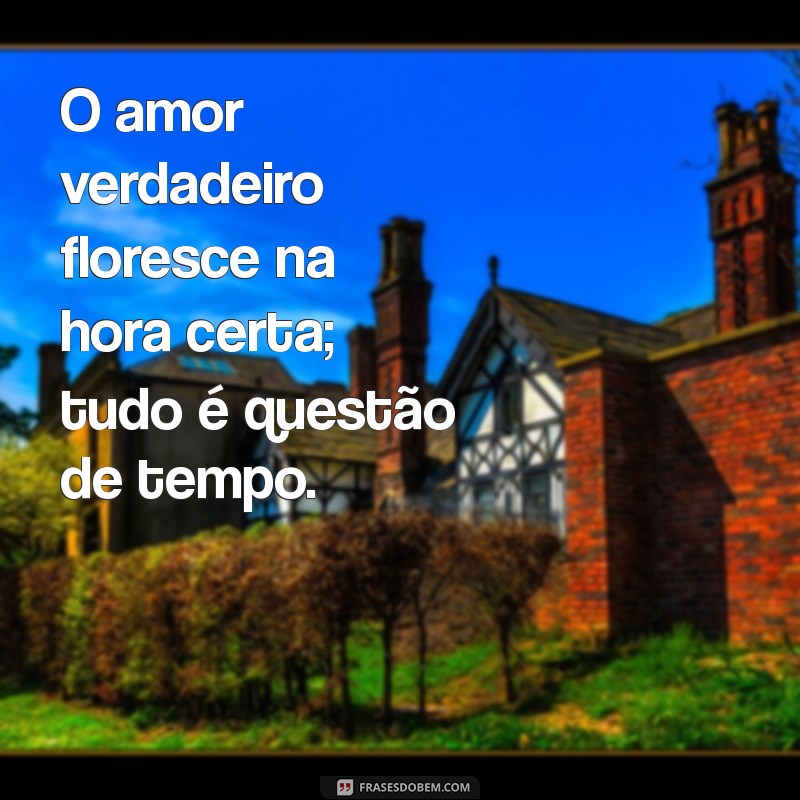 Como Entender que Tudo é Questão de Tempo: Reflexões para a Vida 