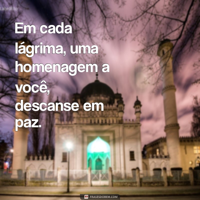 Que Descanse em Paz: Mensagens de Conforto e Reflexão para Momentos Difíceis 