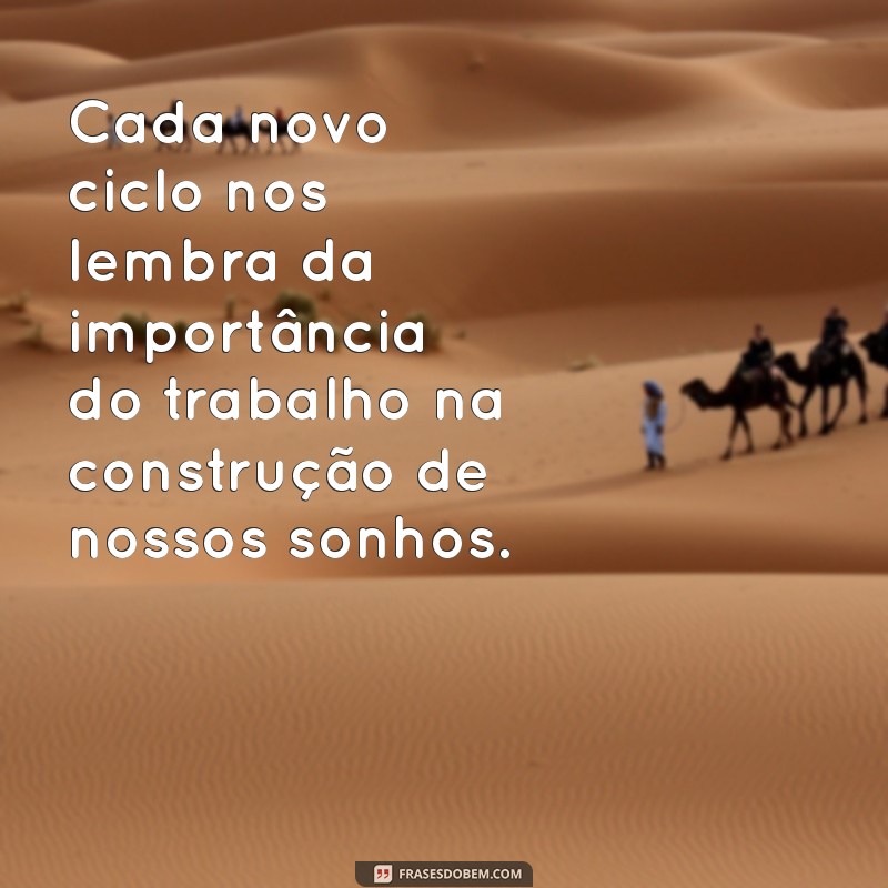 Como Iniciar um Novo Ciclo de Trabalho com Motivação e Sucesso 