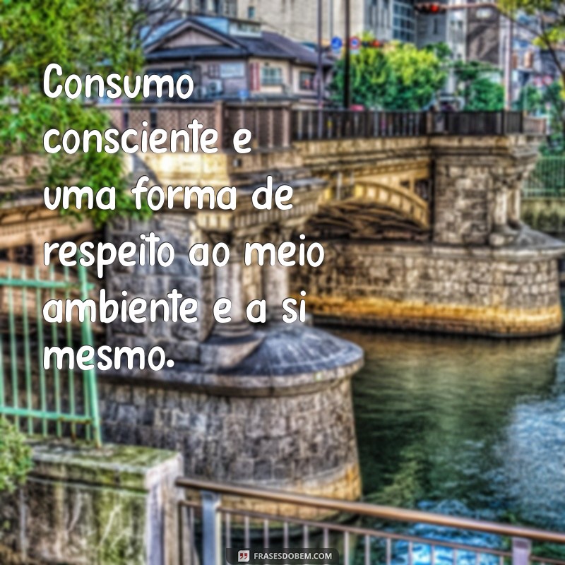 23 Frases Inspiradoras sobre Consumo Consciente para Transformar sua Mentalidade 