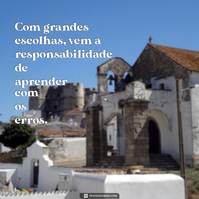 Descubra Frases Inspiradoras sobre Poder e Responsabilidade 