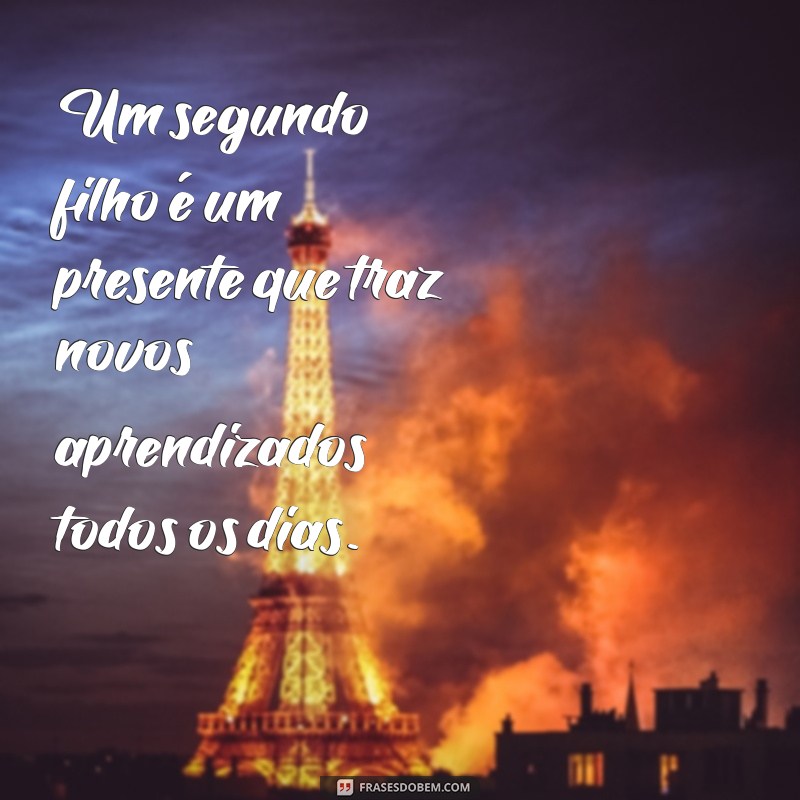 Frases Inspiradoras para Celebrar o Segundo Filho: Amor em Dobro 