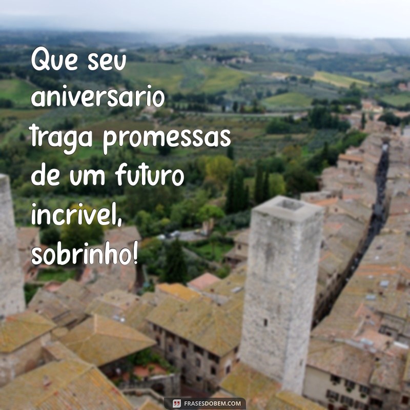 Frases Criativas para Celebrar o Aniversário do Seu Sobrinho 