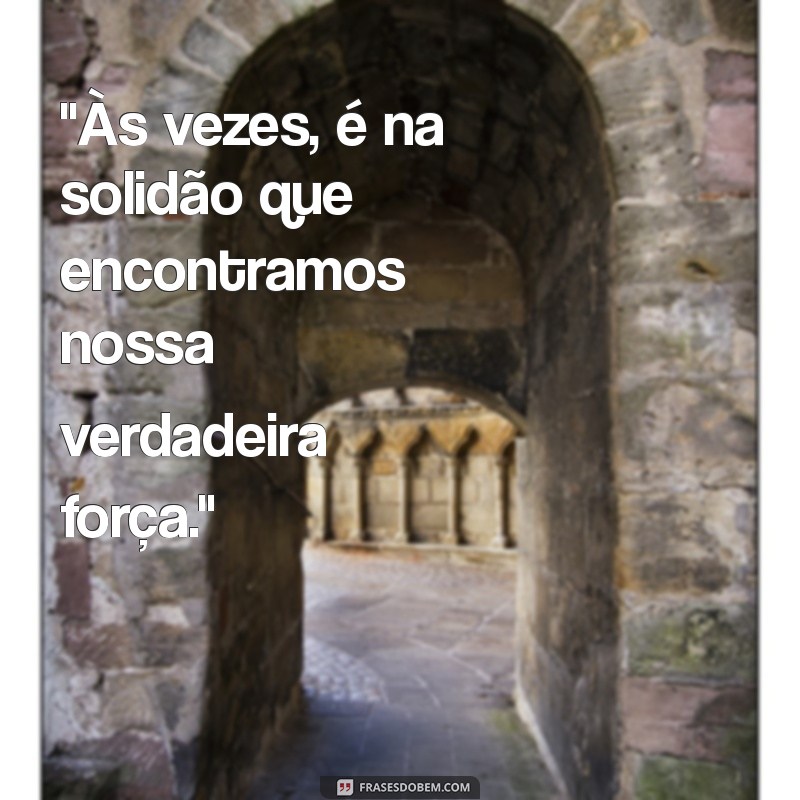 frases foto sozinha motivação 