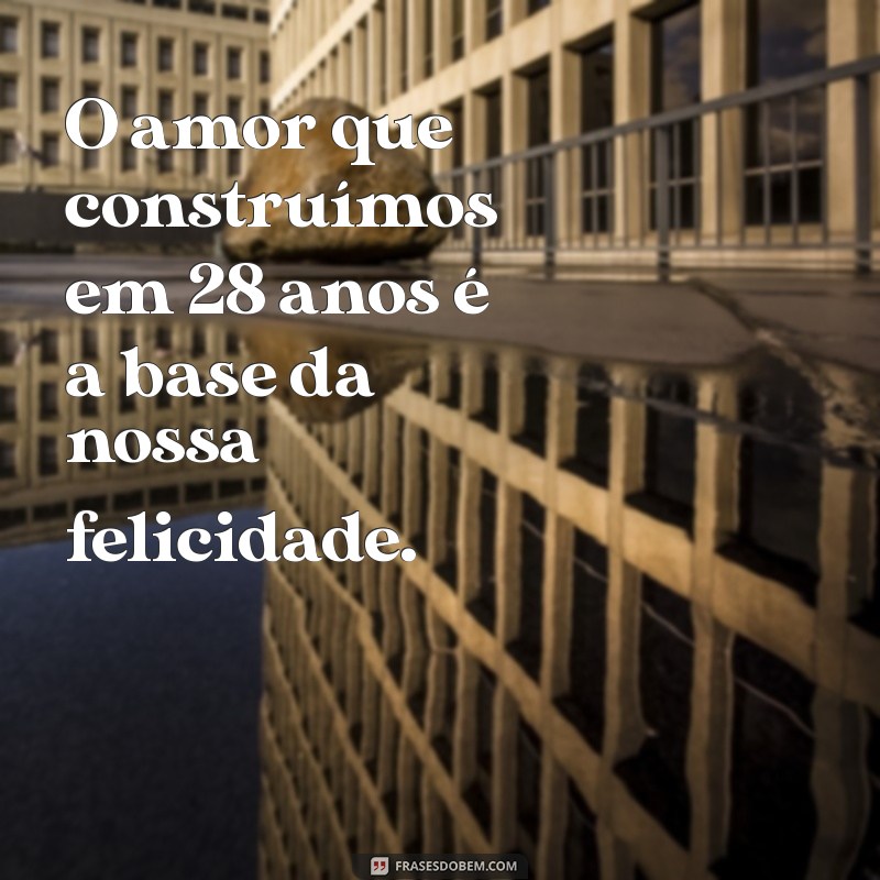 28 Anos de Casados: Mensagens Inspiradoras para Celebrar o Amor Duradouro 