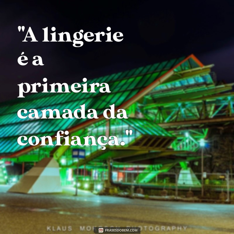 frases para langerie 