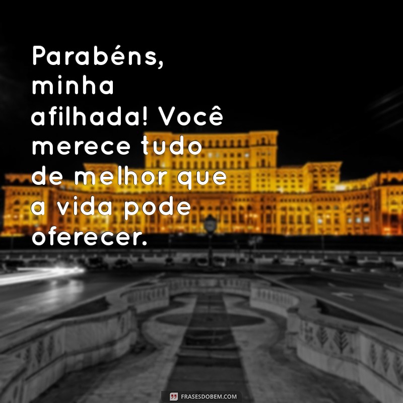 Frases Emocionantes para Celebrar o Aniversário da Sua Afilhada 