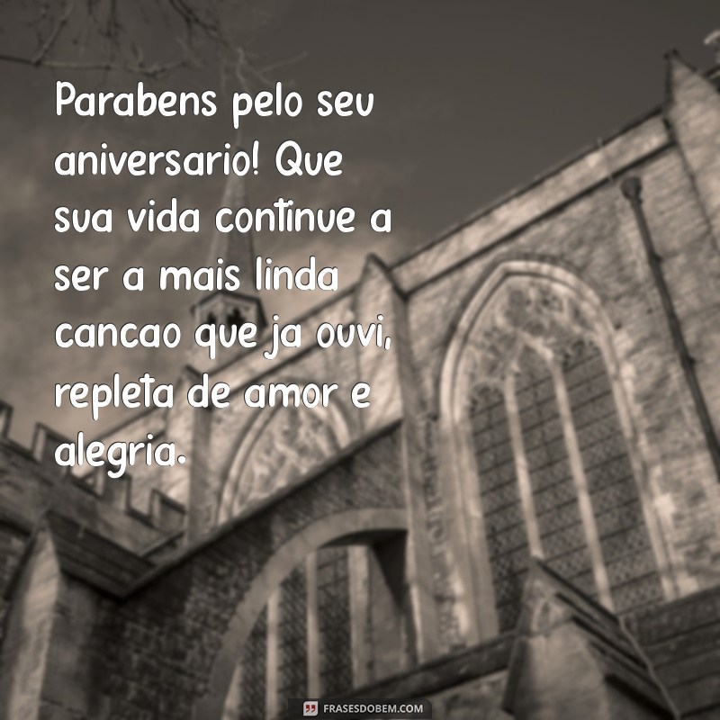 Mensagem de Aniversário para Marido: Inspire-se com Letras de Música 