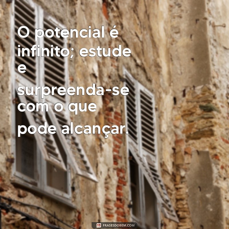 Frases Inspiradoras sobre Estudo e Sucesso: Transforme sua Motivação em Resultados 