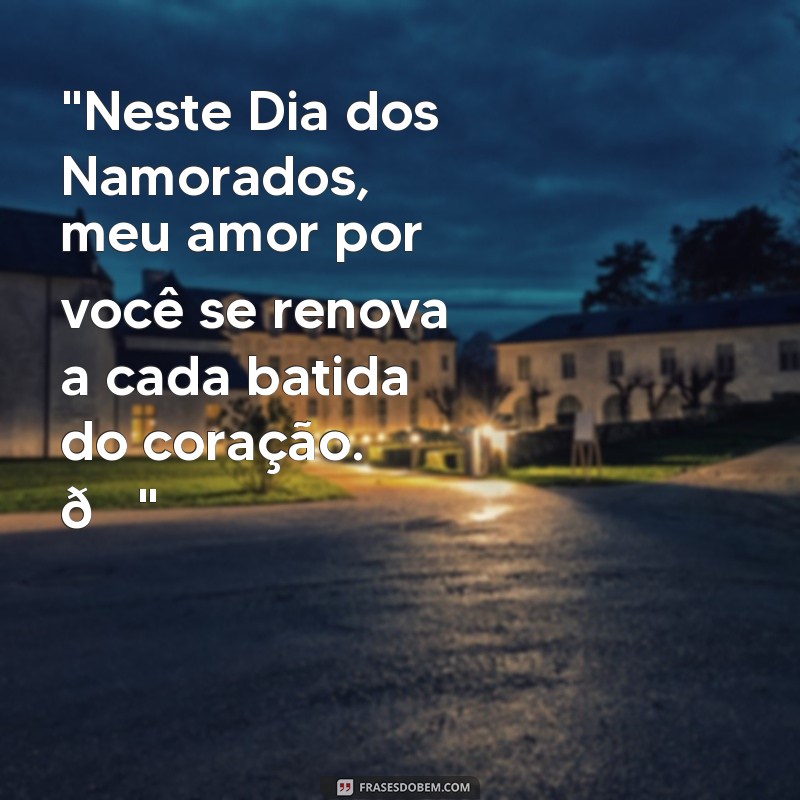 recado dia dos namorados 