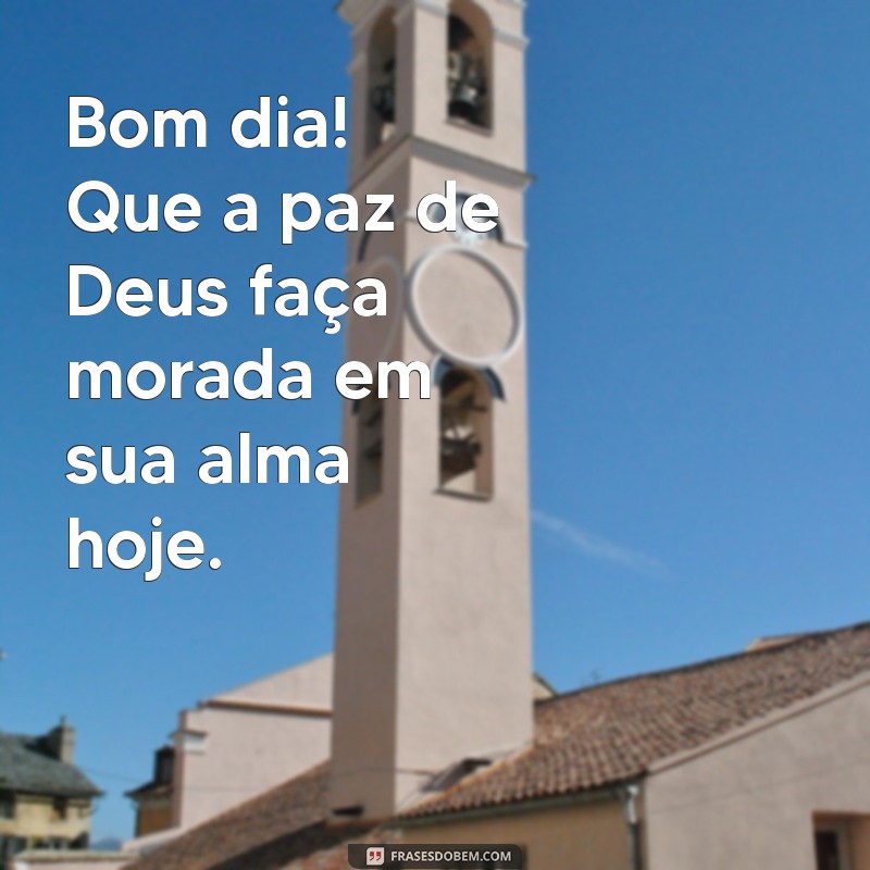 Imagens Inspiradoras de Deus para um Bom Dia: Mensagens de Fé e Esperança 