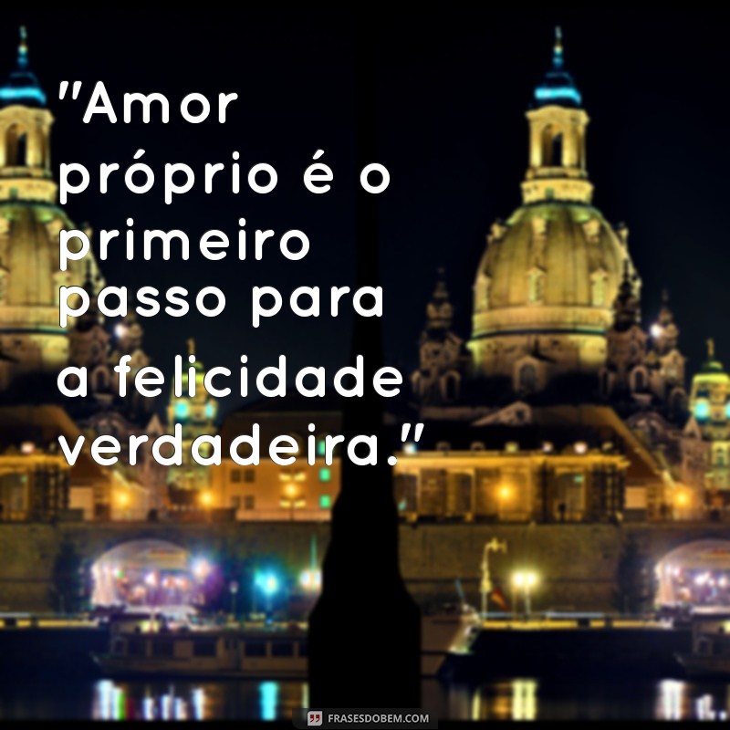 sobre amor proprio 