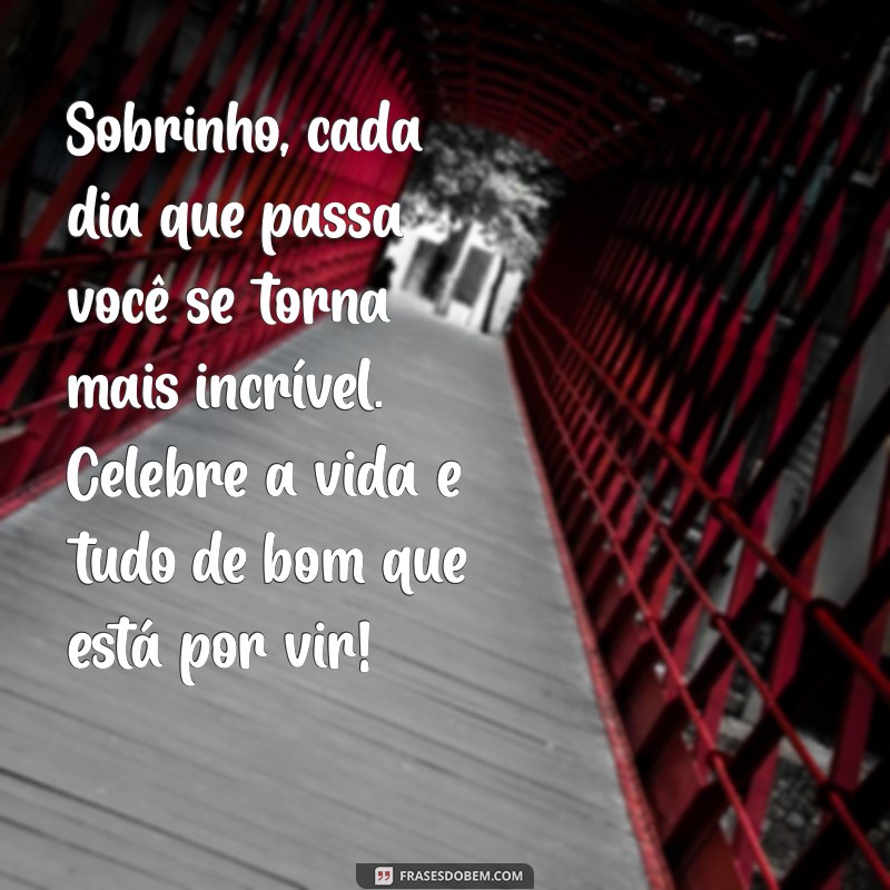 As Melhores Frases de Parabéns para Sobrinho: Celebre com Amor e Alegria! 