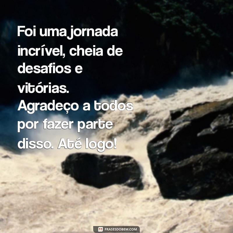 Mensagens de Despedida da Empresa: Como Se Despedir com Elegância e Gratidão 