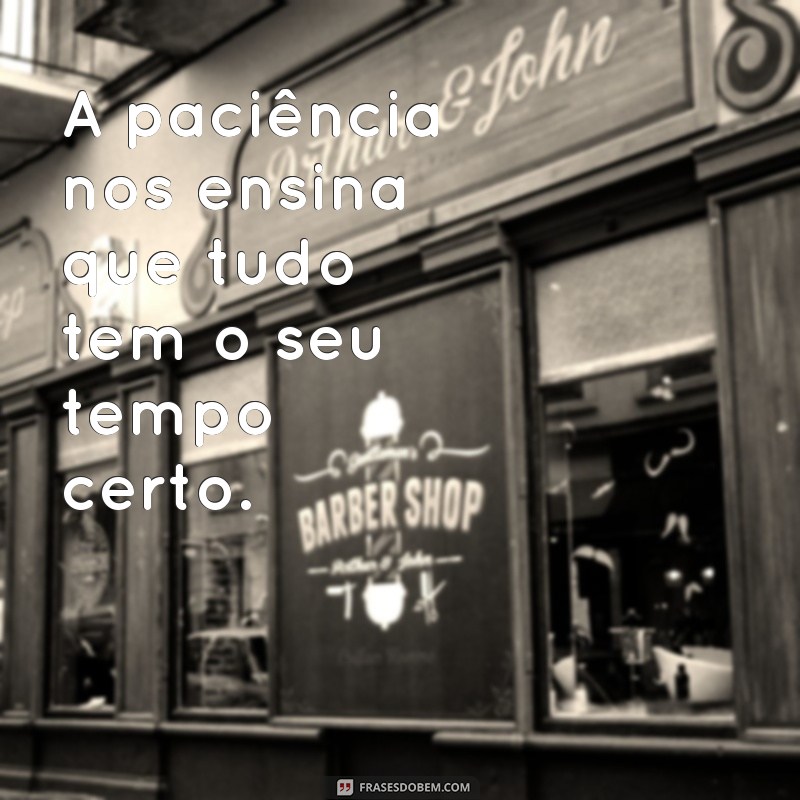 Descubra as melhores frases sobre paciência e inspire-se! 